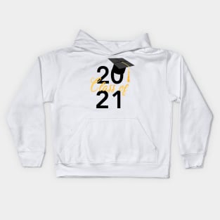 Graduation 2021, class of 2021 Kids Hoodie